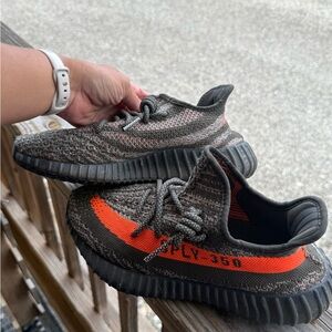 Adidas Yeezy Boost 350 V2 Grey and Orange